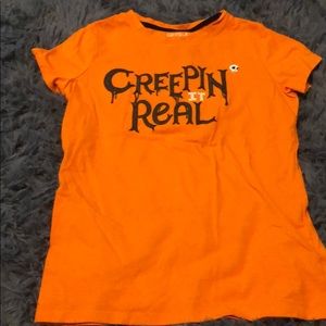 Halloween shirt.